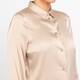 Gaia Life Satin Shirt Beige 