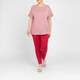 Gaia Life Pull On Trousers Red 