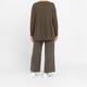 Gaia Life Lurex Jersey Stripe Top Khaki