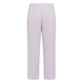 Gaia Life Deep Side Slit Trouser Pearl Grey - Plus Size Collection