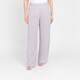 Gaia Life Deep Side Slit Trouser Pearl Grey