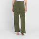 Gaia Life Satin Jersey Pull-On Trouser Green