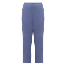 Gaia Life Soft-Feel Scuba Jogging Trouser Denim Blue - Plus Size Collection