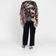 Gaia Life Leaf Print Tunic Camel