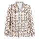 Gaia Life Satin Tunic Ink Print Beige
