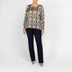 Gaia Life Geometric Print Tunic Caramel