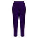 Georgedé Satin Jersey Trousers Violet