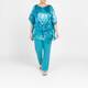 Godske Pull On Trousers Turquoise 