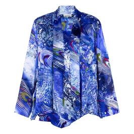 Godske Devoree Twinset Royal Blue - Plus Size Collection