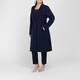 Joseph Ribkoff Long Jersey Belted Jacket Navy