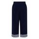 Joseph Ribkoff Embroidered Hem Trousers Navy 