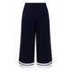 Joseph Ribkoff Knitted Contrast Trim Trousers Navy