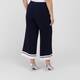 Joseph Ribkoff Knitted Contrast Trim Trousers Navy