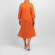 Karvinen Poplin Dress Orange 