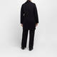 Karvinen Long Jersey Zip-Front Jacket Black 
