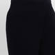 Karvinen Knitted Plisse Cropped Trouser Black