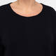 Karvinen Knitted Ribbed Sweater Black