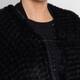 Luisa Viola Faux Fur Cape Black 