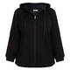 Luisa Viola Zip Up Hoodie Black 