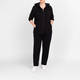 Luisa Viola Zip Up Hoodie Black 