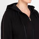 Luisa Viola Zip Up Hoodie Black 