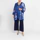 Luisa Viola Satin Tunic Blue 