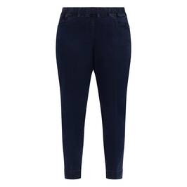 Luisa Viola Pull On Jeans Denim Blue - Plus Size Collection