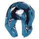 Luisa Viola Print Scarf Teal