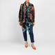 Luisa Viola Paisley Print Shirt Black 