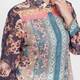 Luisa Viola Patchwork Muslin Shirt 