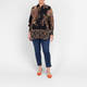 Luisa Viola Paisley Print Shirt Black 