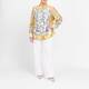 Luisa Viola Palazzo Trousers Off-White 