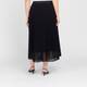 Luisa Viola Pleated Skirt Black