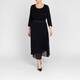 Luisa Viola Pleated Skirt Black