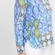 Luisa Viola Tile Print Sweater Blue