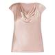 Luisa Viola Cowl Neck Top Blush Pink 