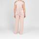 Luisa Viola Cowl Neck Top Blush Pink 