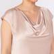 Luisa Viola Cowl Neck Top Blush Pink 