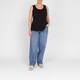 Luisa Viola Vest Top Black 