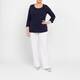 Luisa Viola Palazzo Trousers Off-White 
