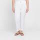 Luisa Viola Cotton Drill Jeans White 