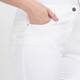Luisa Viola Cotton Drill Jeans White 