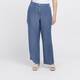Luisa Viola Wide Leg Lightweight Jeans Denim Blue