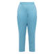 Luisa Viola Stretch Cotton Trousers Turquoise