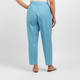 Luisa Viola Stretch Cotton Trousers Turquoise