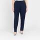 Luisa Viola Stretch Cady Trousers Navy