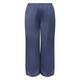 Luisa Viola Satin Trousers Dusky Blue