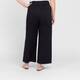 Luisa Viola Pull On Gaberdine Trouser Black