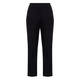 Luisa Viola Pull-On Envers Satin Trousers Black