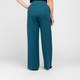 Luisa Viola Jersey Palazzo Trousers Teal 